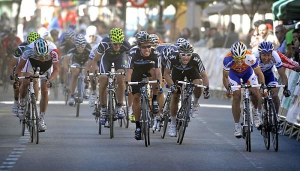 Oscar Freire (Rabobank) would close out the Ruta del Sol with his second straight sprint victory.