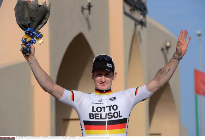 Tour of Oman stage 1 winner Andre Greipel (Lotto Belisol)