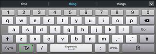 Keyboard with Toggle button