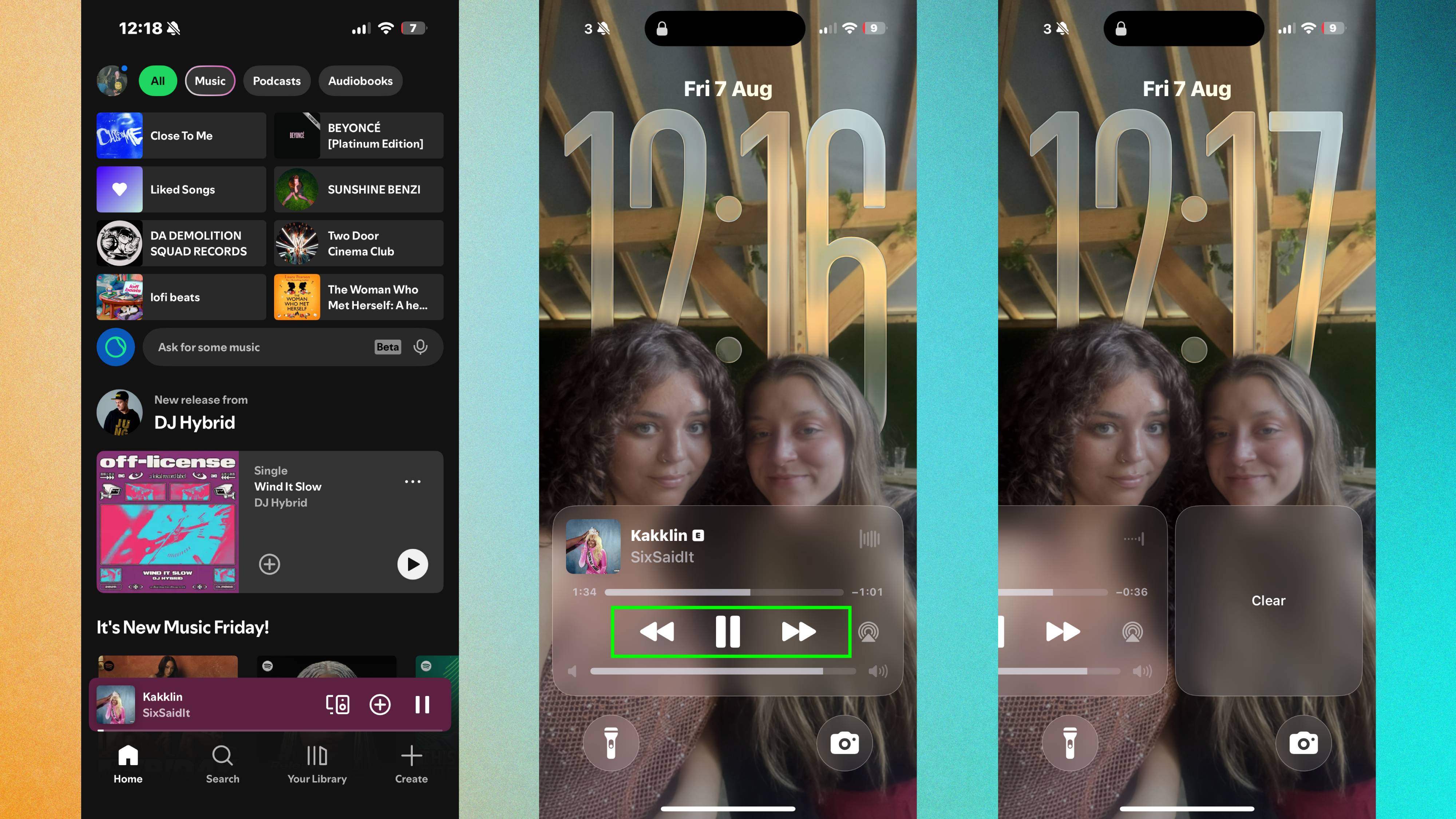 How to remove playback controls on iPhone in iOS 27