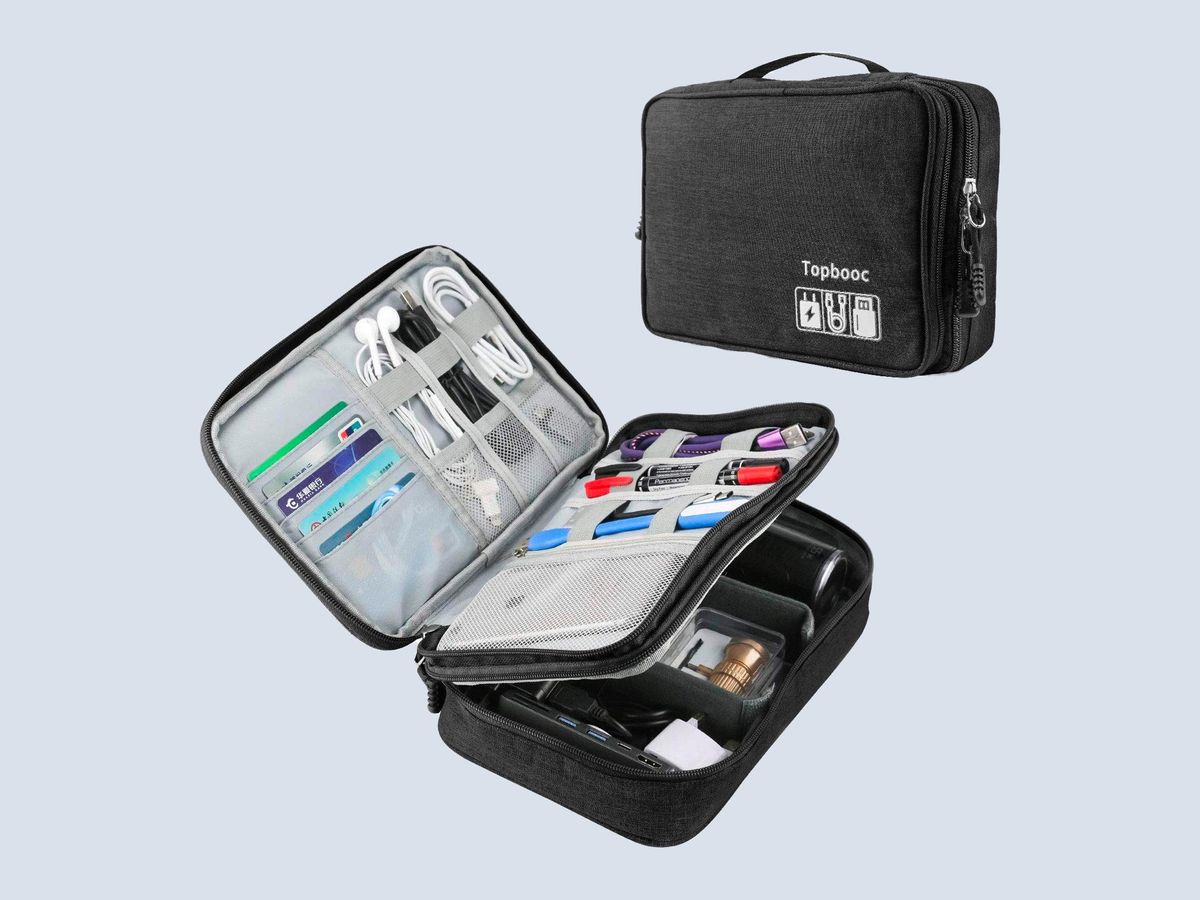 Topbooc Electronics Organizer Case