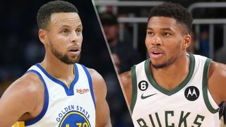 (L, R) Steph Curry and Giannis Antetokounmpo will feature heavily in this season's NBA live streams