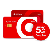 Now's the perfect time to get your Target RedCard. The debit option has zero fees and is completely free to use, and you'll score 5% off every purchase you make at Target with it! That even includes products which are typically ineligible for such discounts, like Apple devices, LEGO sets, pre-orders, and more.