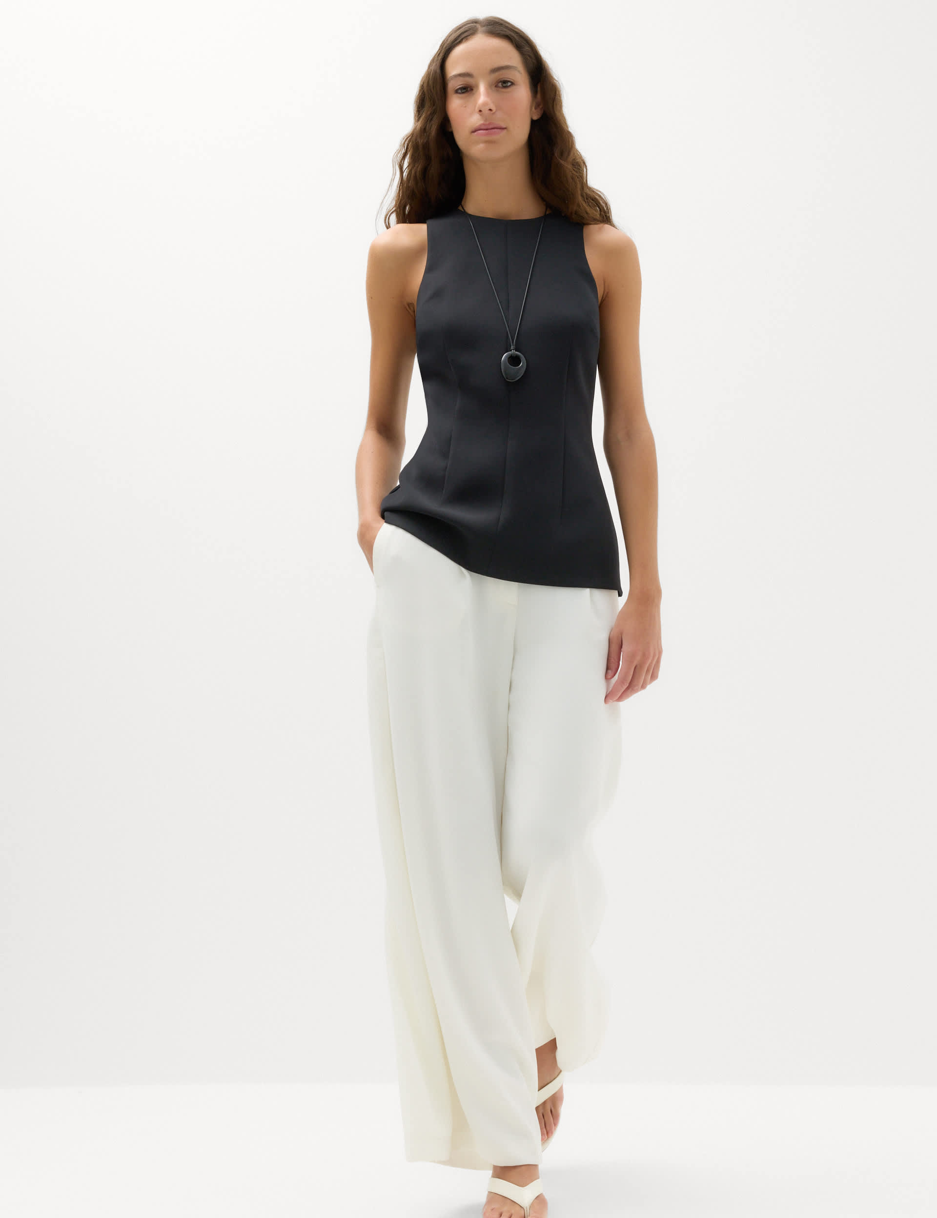 Waisted Shell Top