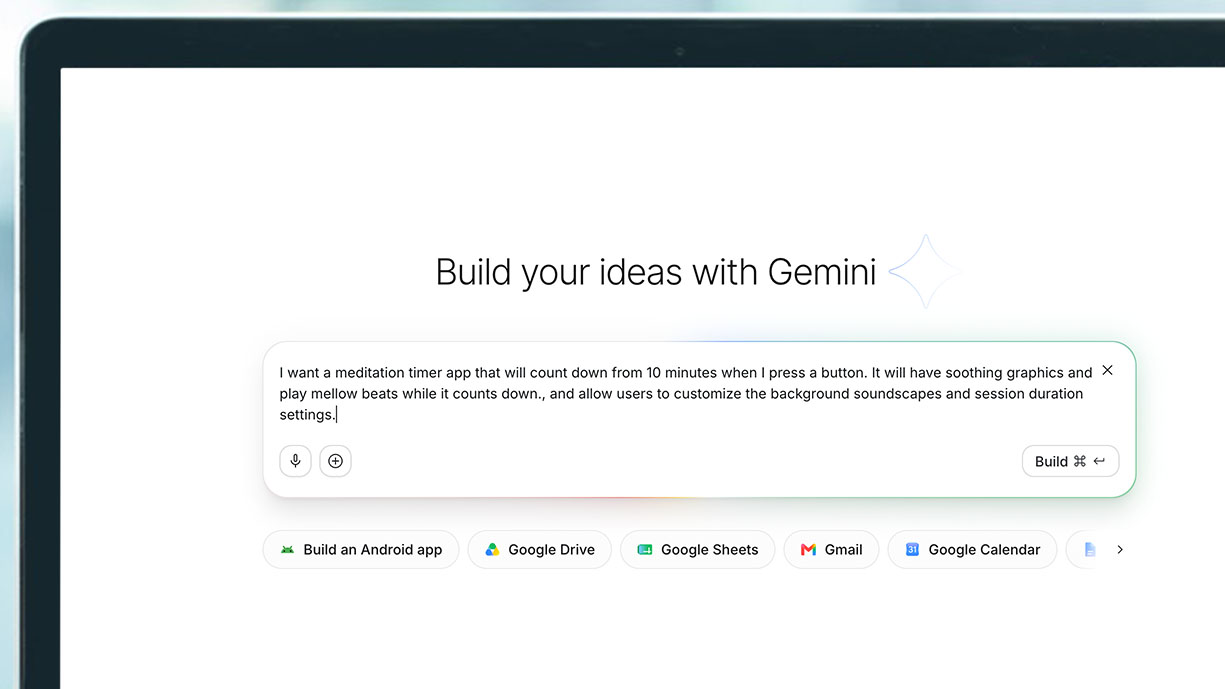 Google AI Studio in use.