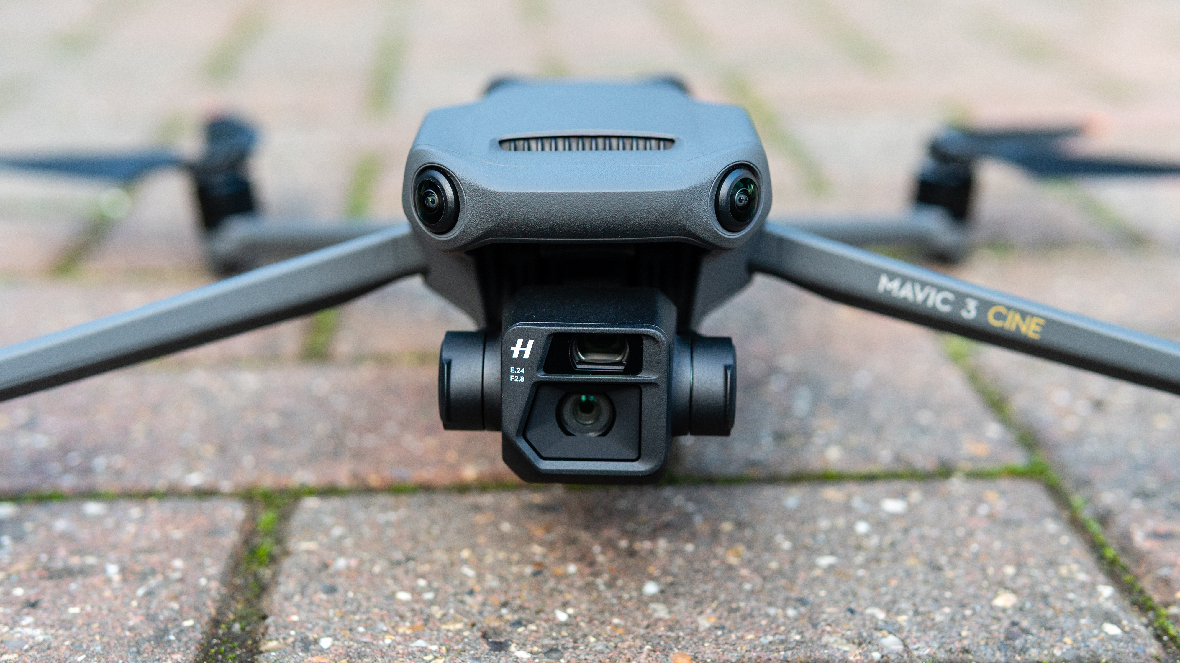 The DJI Mavic 3 drone's front camera