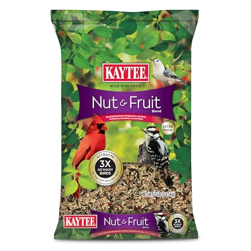 Kaytee Nut &amp;amp; Fruit Wild Bird Seed, 5 Lb