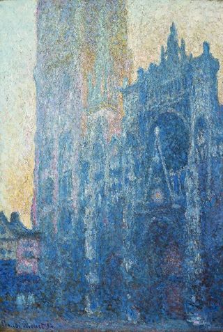 Le Portail (effet du matin) by Claude Monet