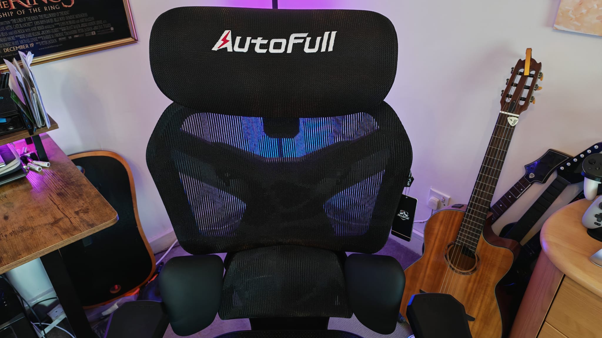 The backrest of the AutoFull G7