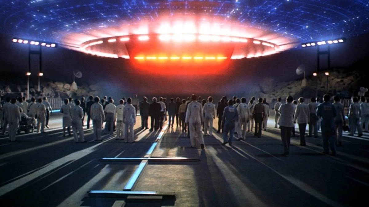 The alien mothership from Close Encounters of the Third Kind