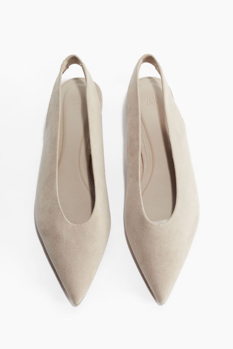 Pointed Slingbacks