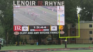 Daktronics video displays enhance the college football experience with vivid colors, stunning detail, and advertising opportunities.