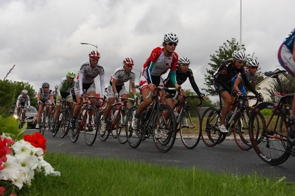 Canadian road race champion Joelle Numainville (Canada).