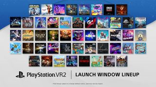 PSVR 2 games launch lineup