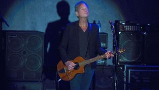 Lindsey Buckingham performs at Humphrey's on October 19, 2017 in San Diego, California