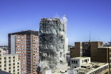 Building demolition