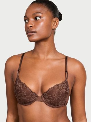 Sexy Tee Lightly Lined Lace Demi Bra