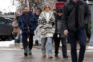 JLo and her child, Emme, spotted in Aspen