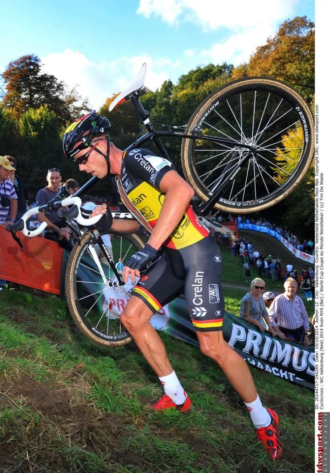 Sven Nys had a bad day at Valkenburg