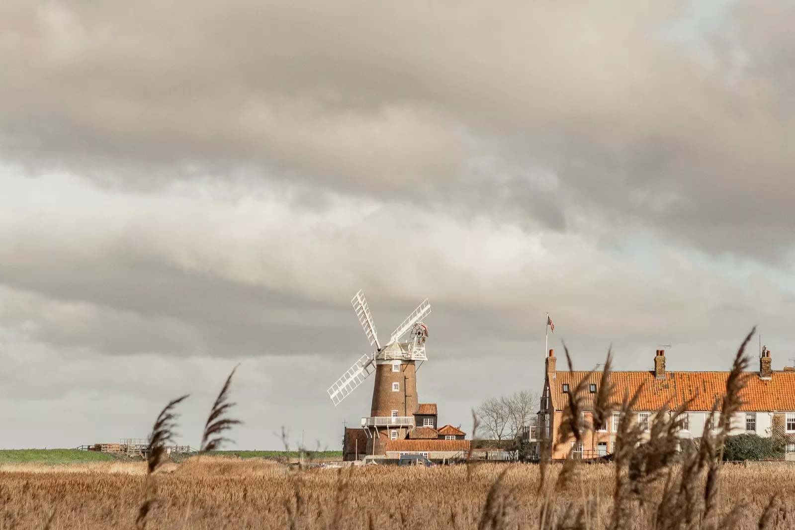 A view of the windmill at Cley next the Sea