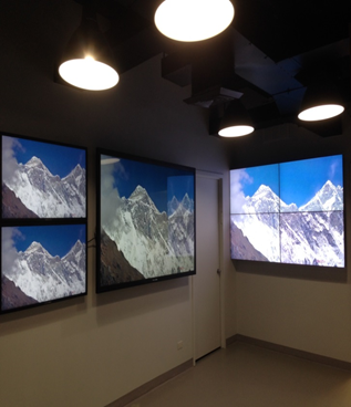 Primeview NYC Video Wall Showroom Completed