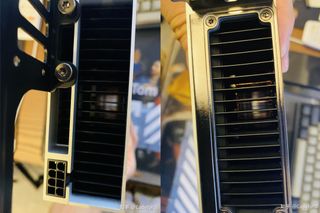 Photographs and screengrabs from the GA100-based Nvidia CMP 170HX