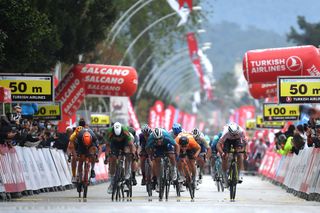 Multiple riders taken to hospital after huge crash in Tour of Turkey sprint finish