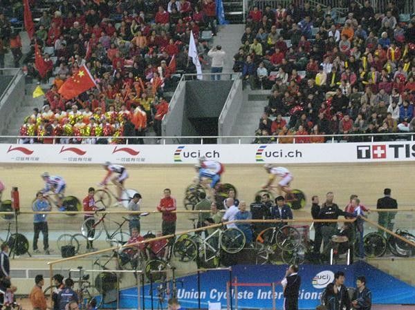 A packed house at the Beijing World Cup