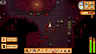 In the mines in Stardew Valley