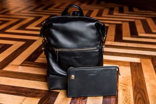 Leather bag and purse