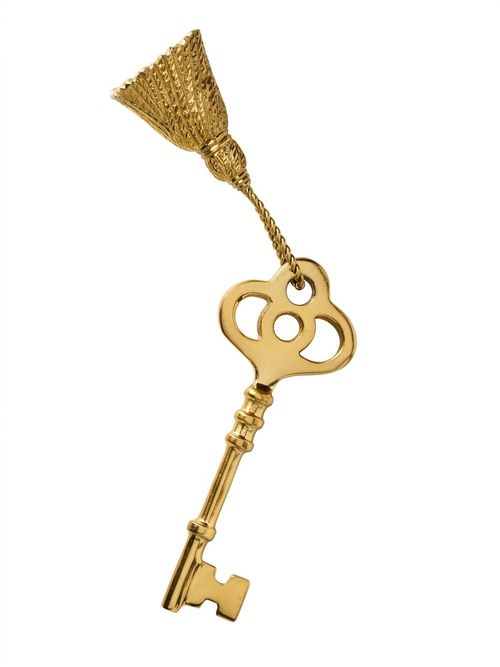Hotel Key Brass Candle Snuffer