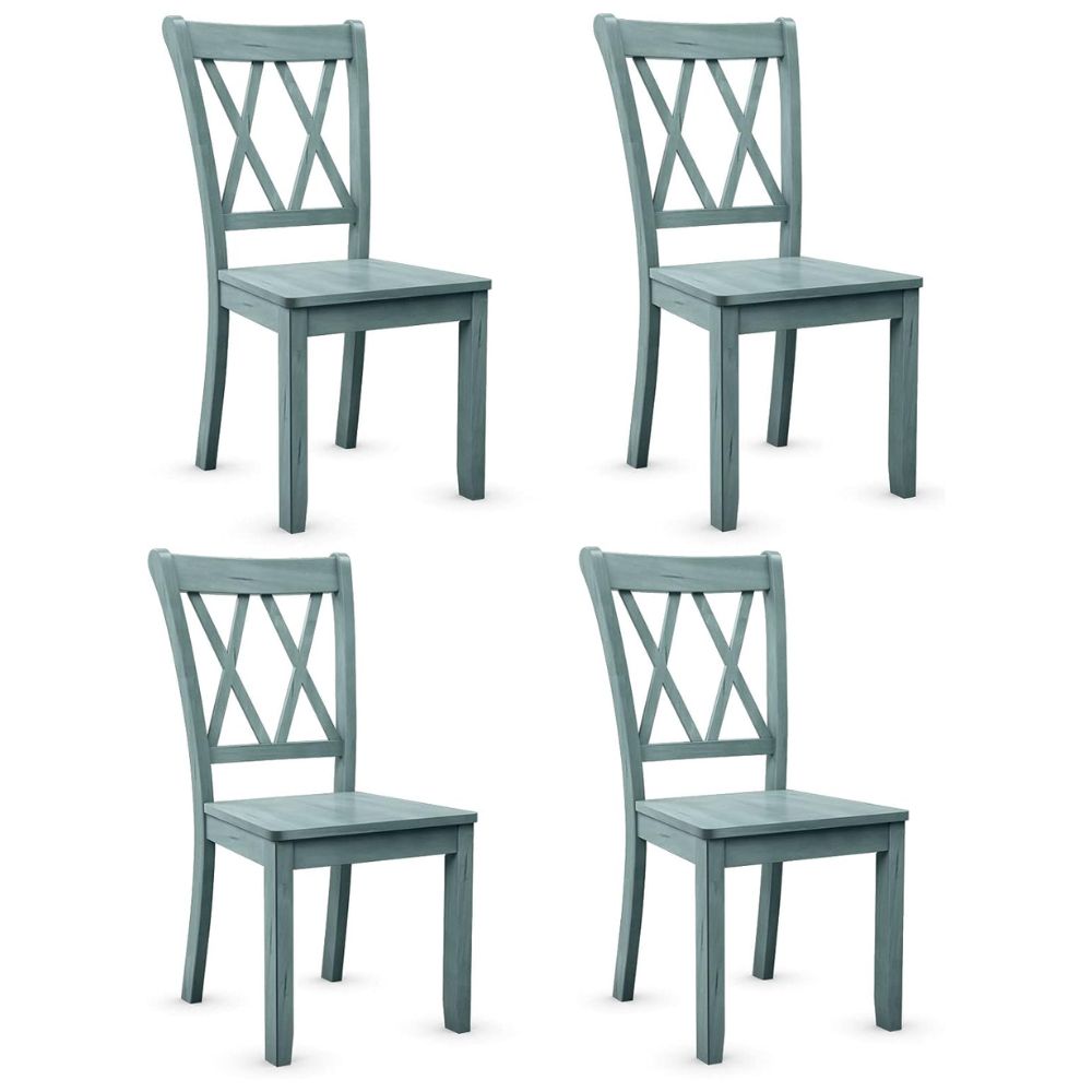 Giantex Set of 4 Farmhouse Dining Side Chairs