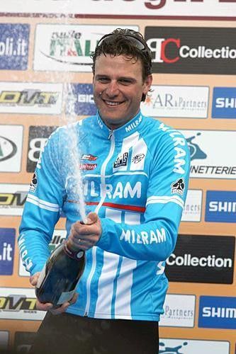 Petacchi and champagne