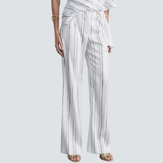 Straight Striped trousers 