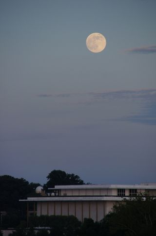 Supermoon Over the Kennedy Center