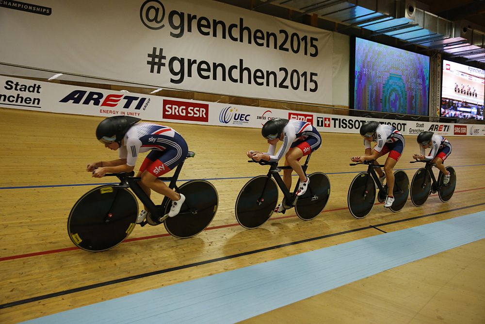 Great Britain's women's team pursuit squad were also the falsest in the qualifying round