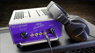 The streamlined Mini RockCrusher Recording load box has all the analogue tone you could want both on stage and in the studio