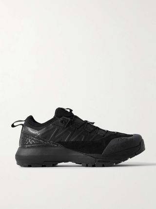 Alpinway Advanced Suede and Rubber-Trimmed Ripstop Sneakers