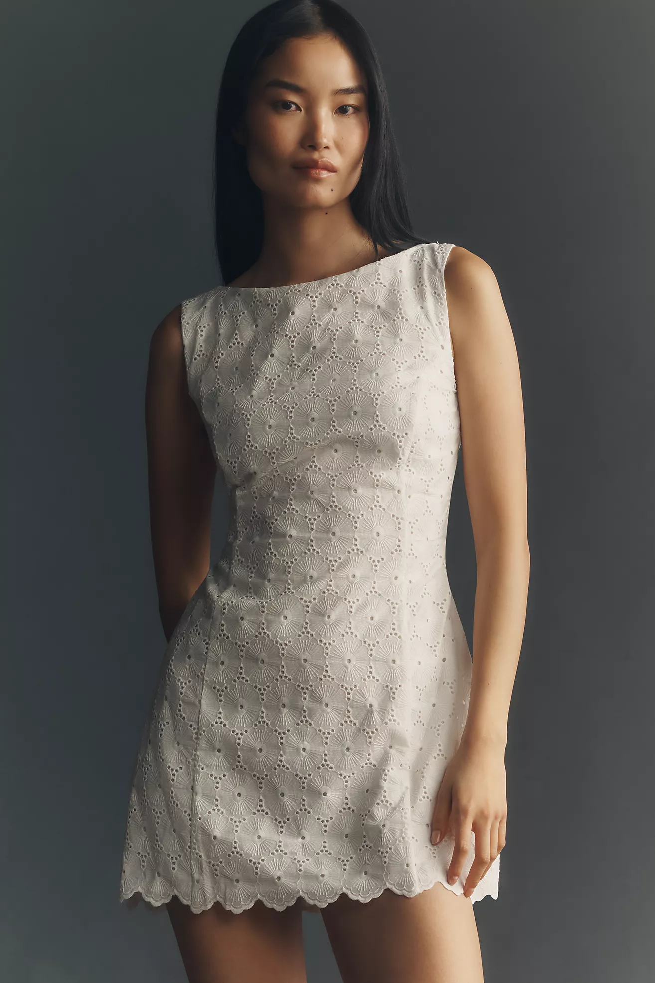 Anthropologie, Faithfull Etore Bow Mini Dress