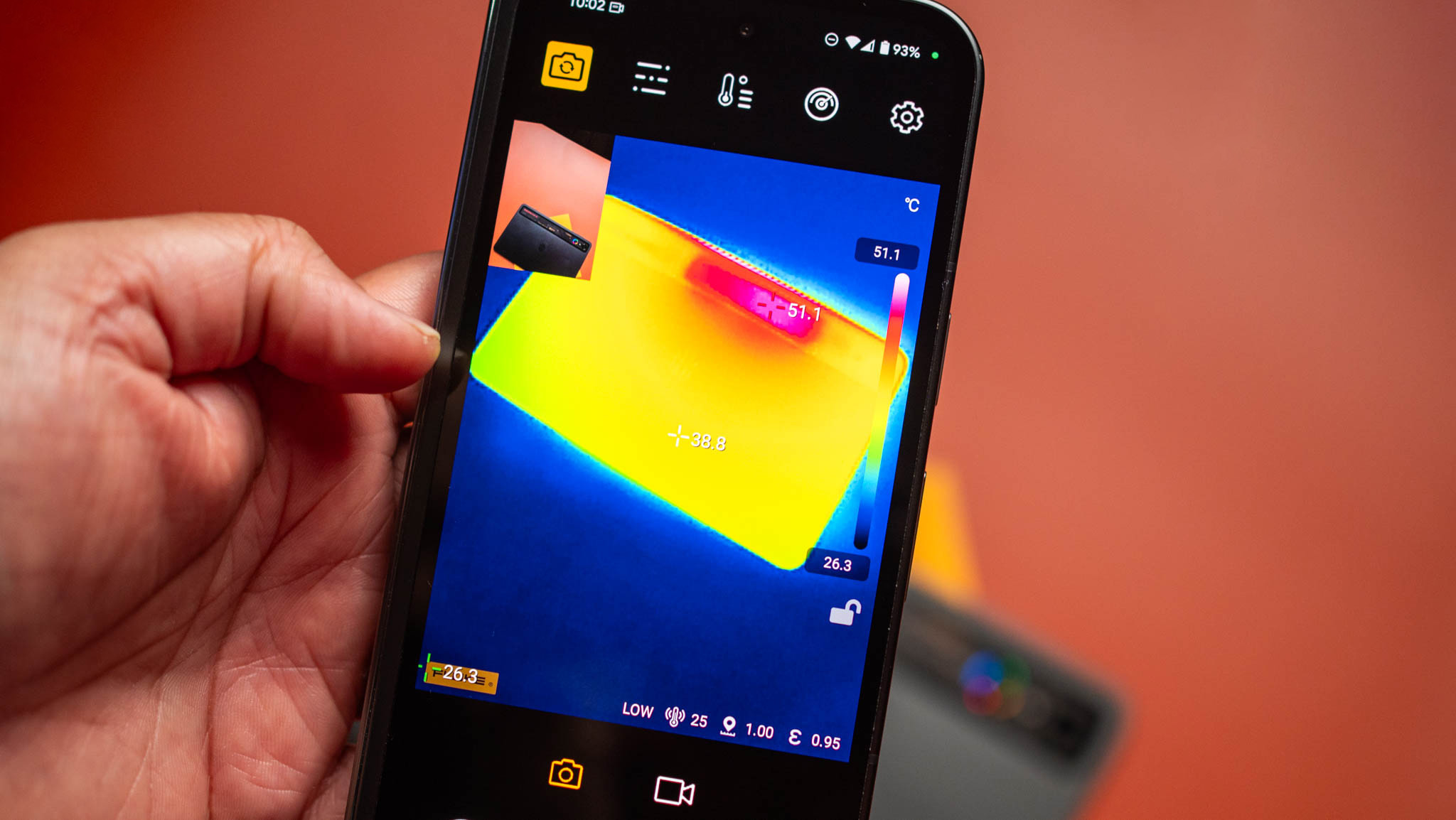 Fluke iSee Thermal Camera