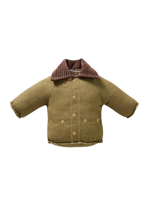 Wax Jacket Dog Toy