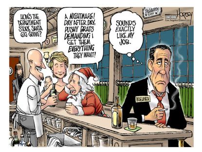 Political cartoon John Boehner Congress