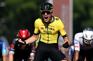 Olav Kooij wins stage nine of the Giro d'Italia