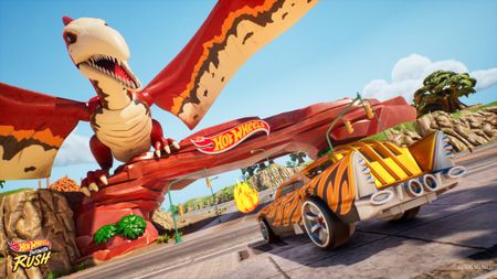 A screenshot for Hot Wheels Infinite Rush