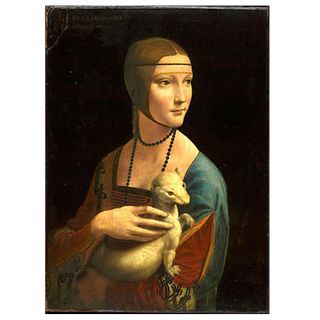 Leonardo Da Vinci's Lady with an Ermine