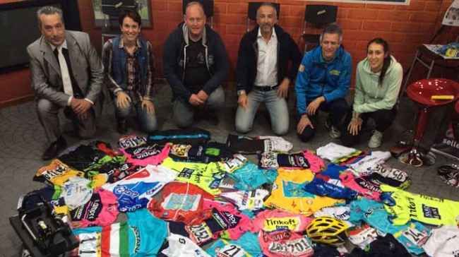 The many jersey up for auction