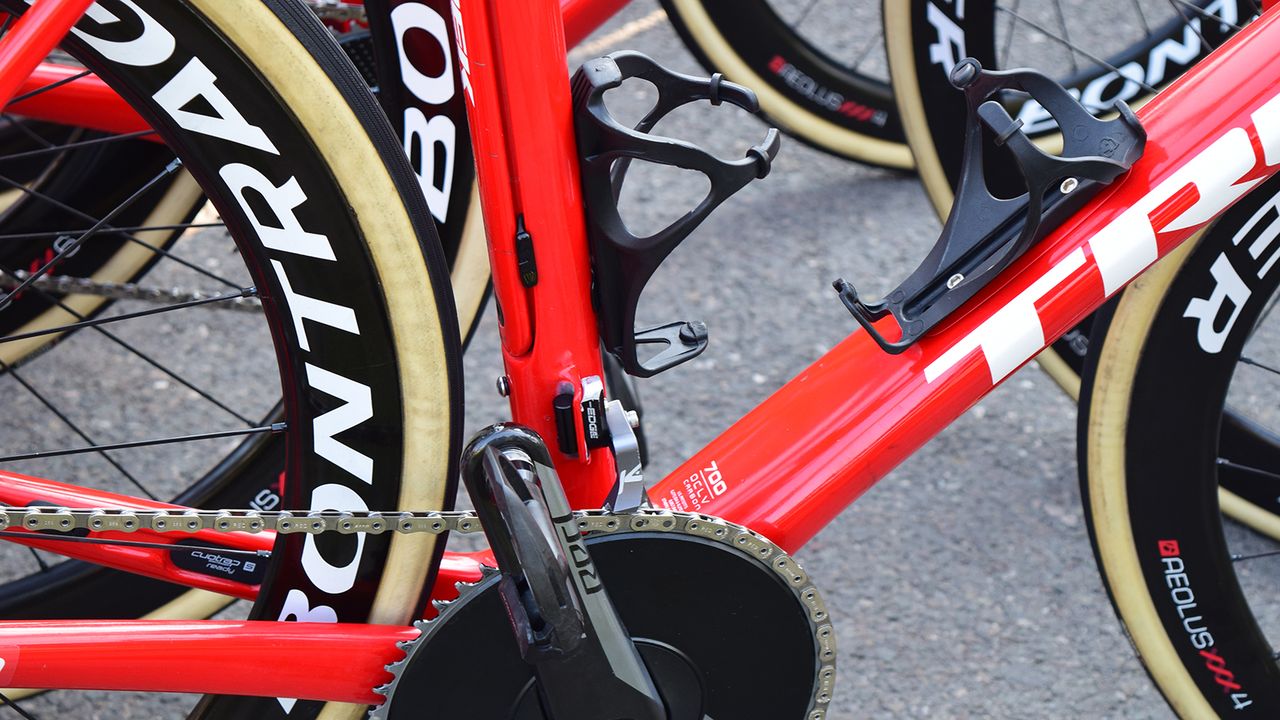 K-Edge provides a specially milled chain catcher for the new groupset in its 1X setup
