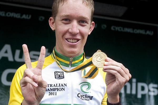 2011 Men's Elite Time Trial winner Cameron Meyer (Garmin Cervelo) from Western Australia backed up his win in the same race last year.