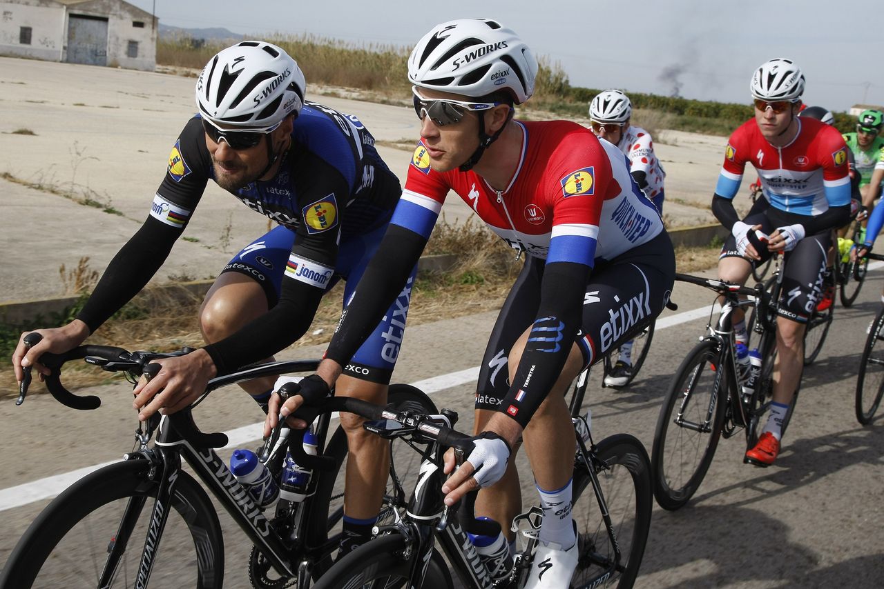 Tom Boonen and Niki Terpstra (Etixx-Quickstep)