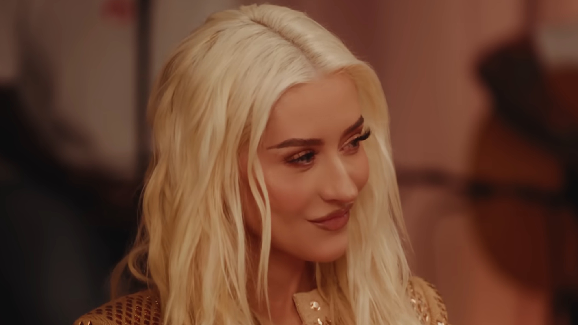 Christina Aguilera performs on Spotify's anniversary series.
